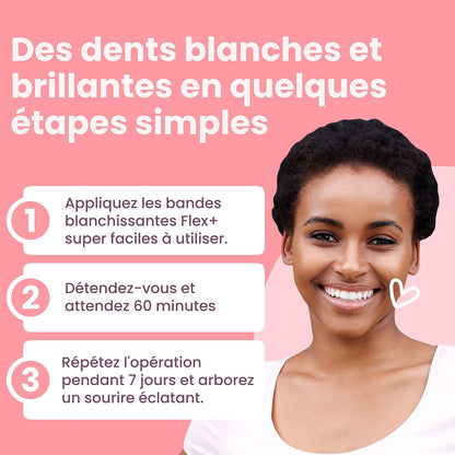 DRDENT Bandes blanchissantes dentaires Sourire Éclatant™