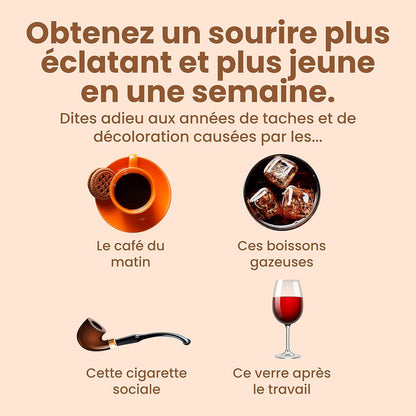 DRDENT Bandes blanchissantes dentaires Sourire Éclatant™