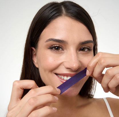 (New)Bandes Dentaires Violettes Anti-Jaunissement "Formule Concentré" ⭐️