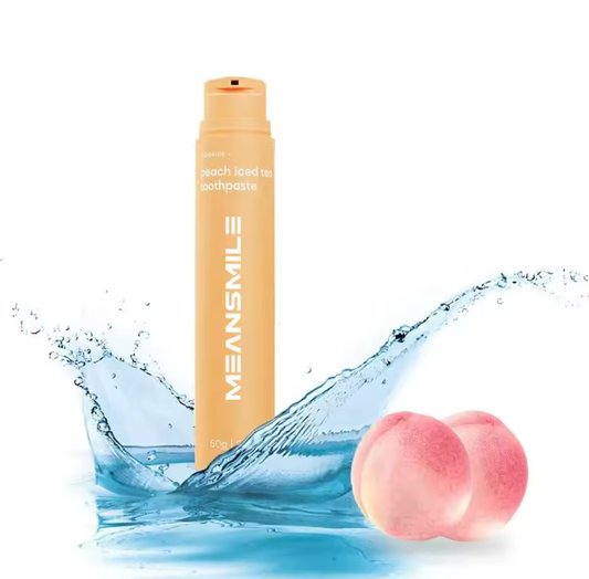 New' Pêche extra white 90 jours ( X2 Dentifrices naturels végétaux sans sucre )