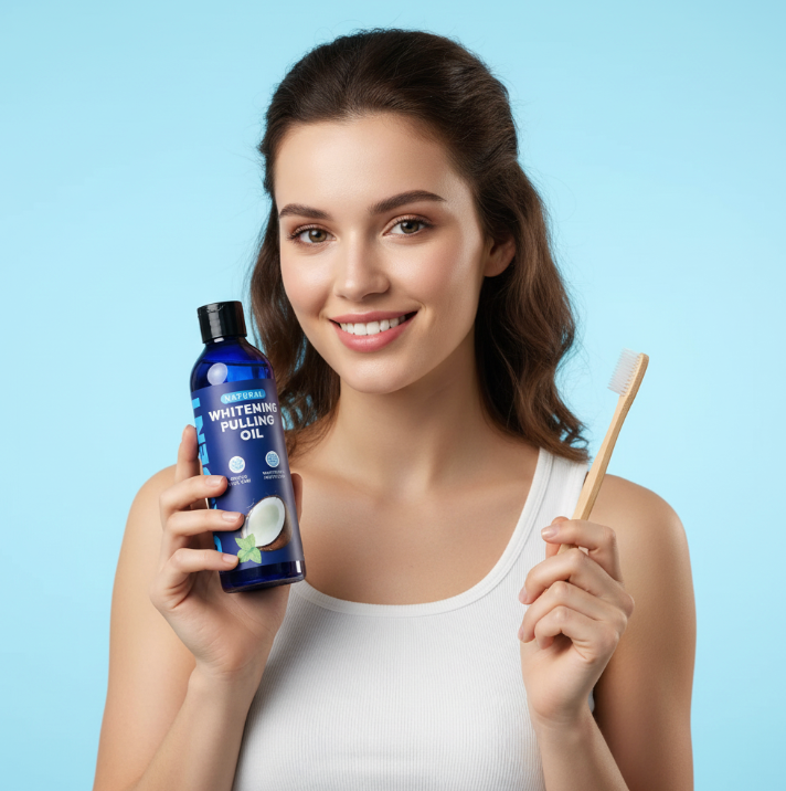 DR.DENT Bain de bouche à l'huile de coco (oil pulling)